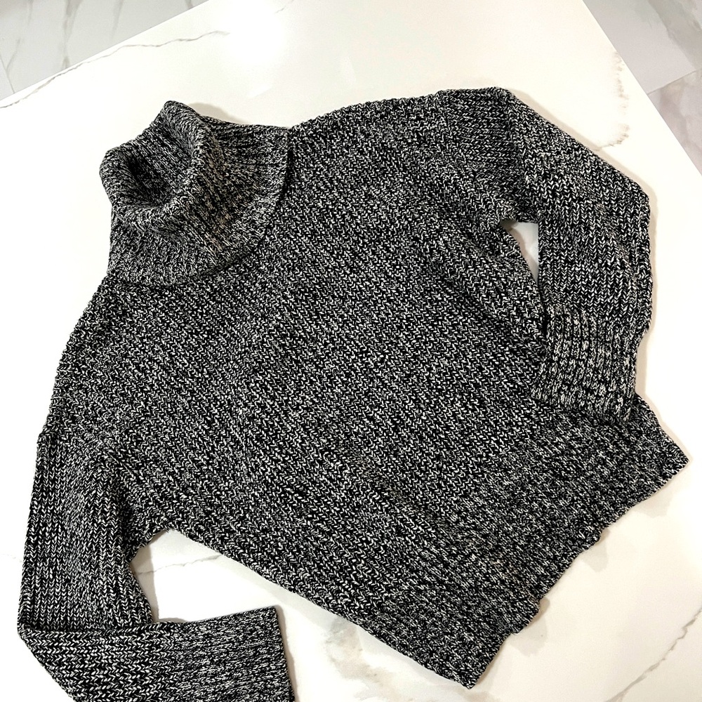 Sanctuary chunky gray turtleneck sweater sz. S